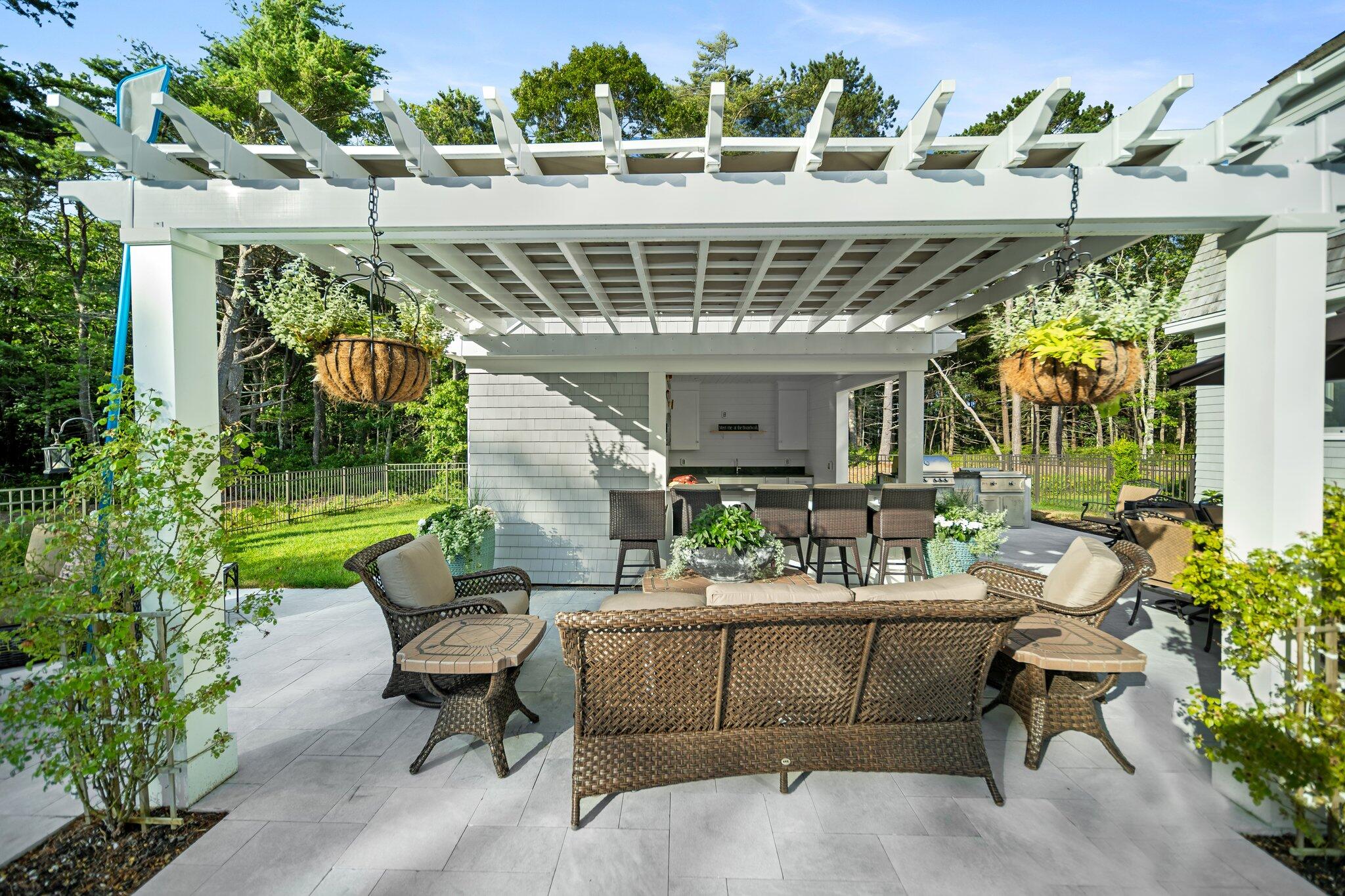 444 Vineyard Road Cotuit, MA 02635 - Photo 39 of 59 Pergola