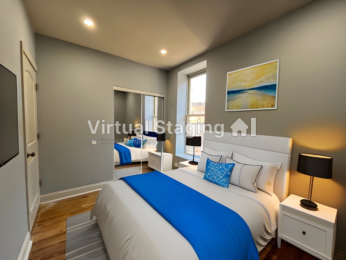 1446 West Irving Park Road, Unit 1 Chicago, IL 60613 - Photo 7 of 24 a bed room with bed and window