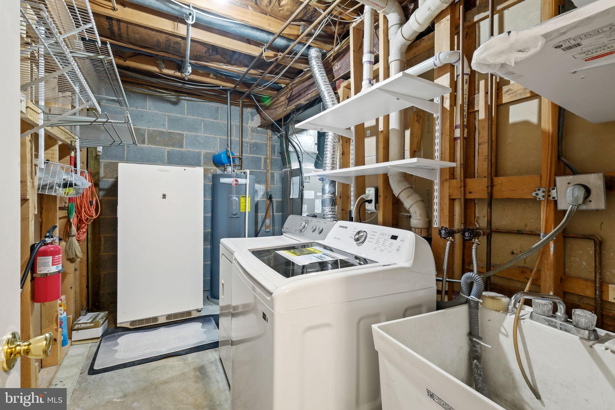 7344 Greentree Road Bethesda, MD 20817 - Photo 27 of 33 Basement Laundry