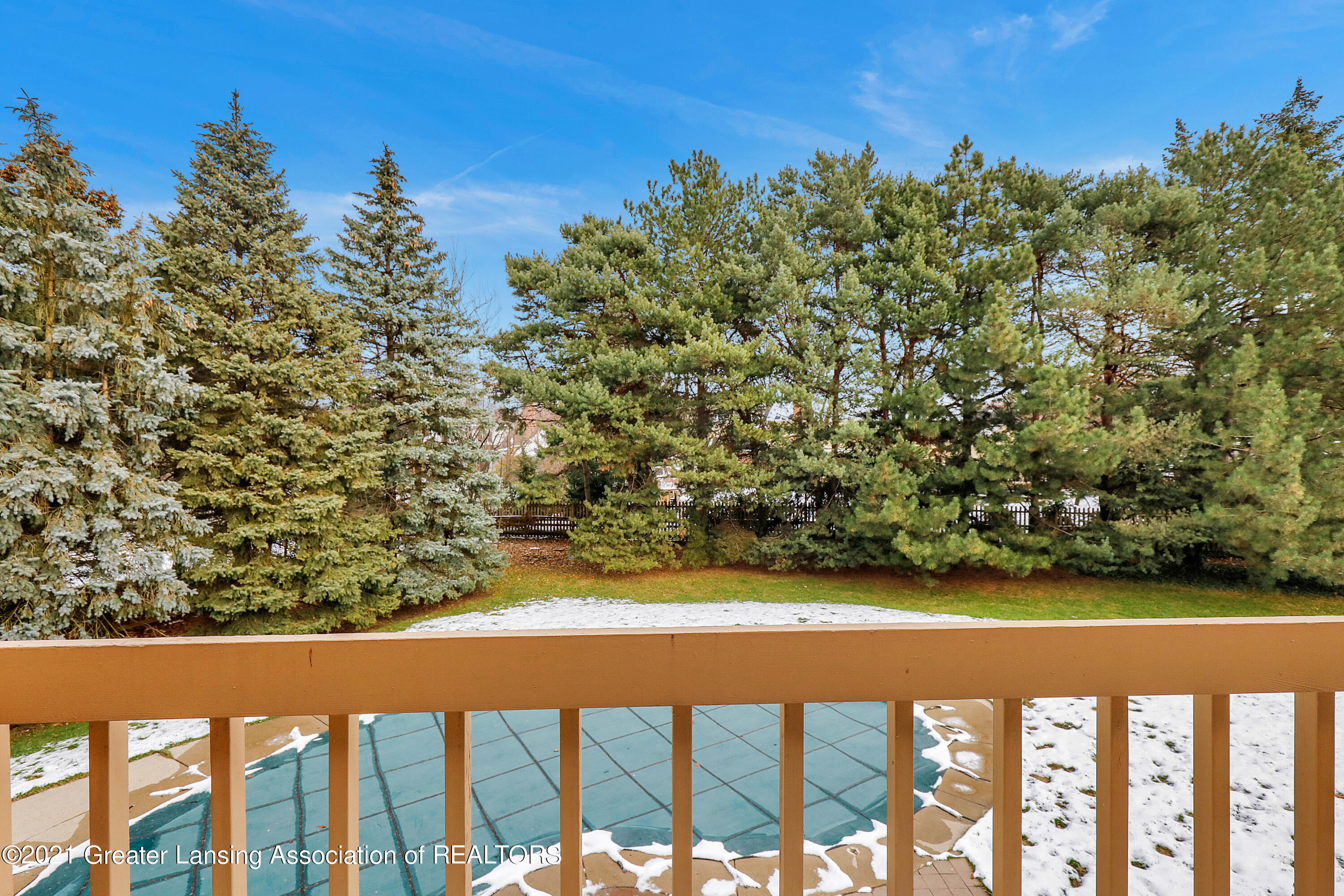 1494 Dennison Road East Lansing, MI 48823 - Photo 22 of 40 Primary BR Balcony View