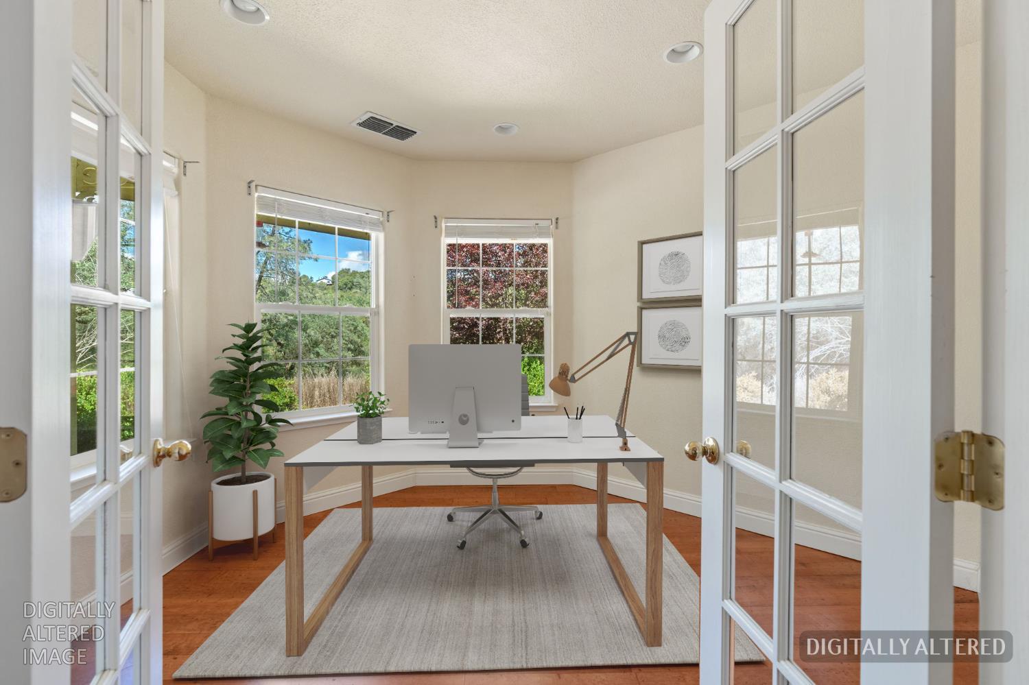 4410 Rossler Road Placerville, CA 95667 - Photo 17 of 35 a living room with furniture and a potted plant