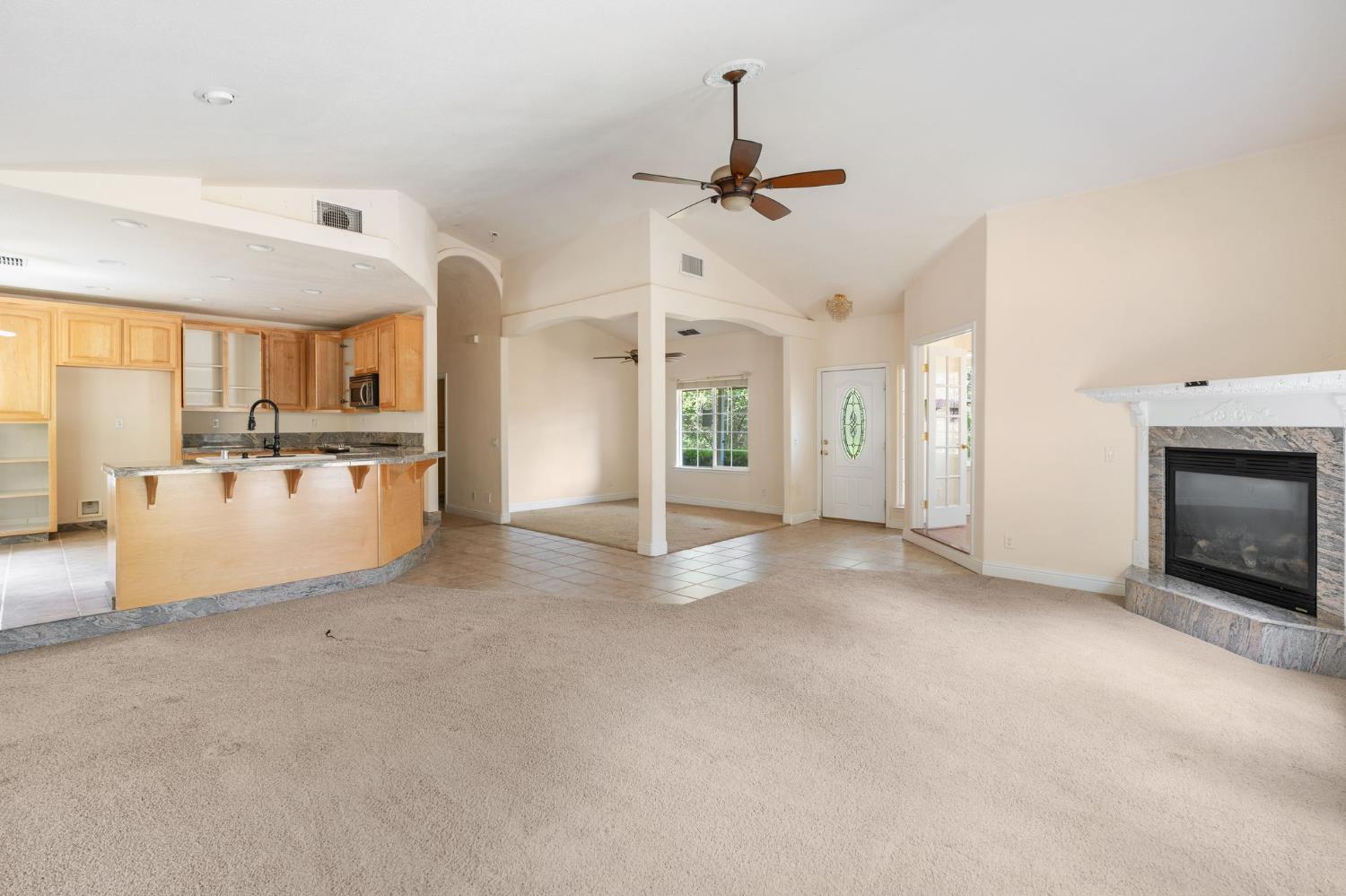 4410 Rossler Road Placerville, CA 95667 - Photo 10 of 35 a view of a livingroom with a fireplace