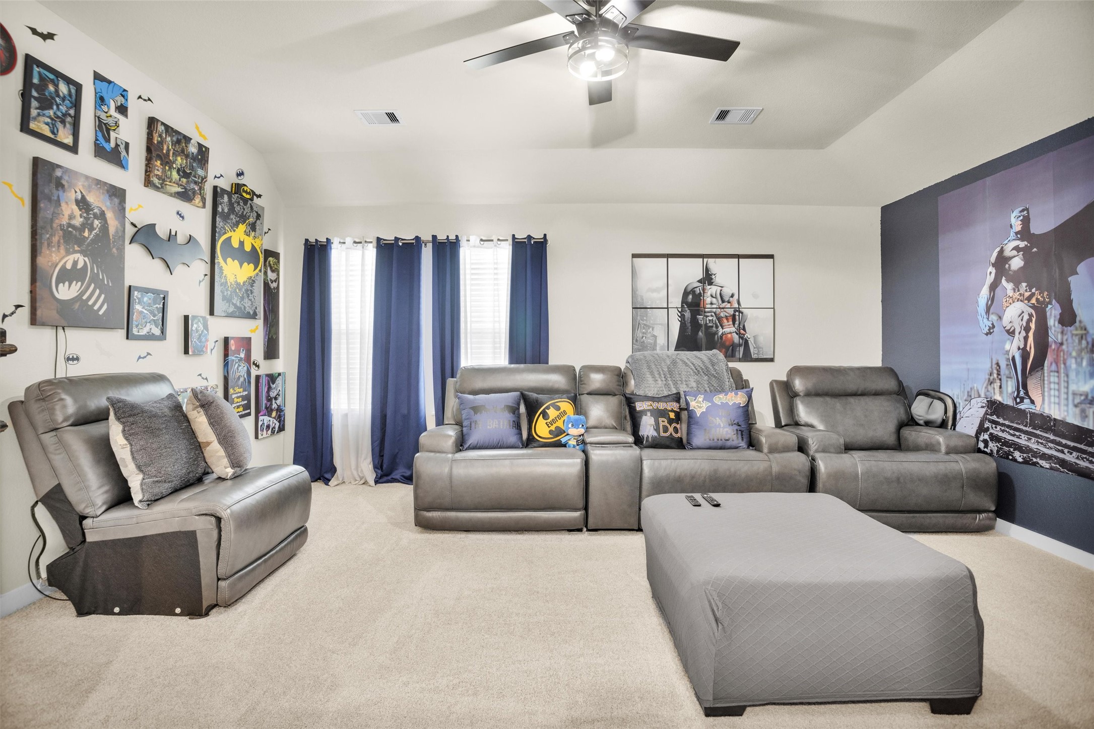 2210 Reed Cave Ln Spring Spring, TX 77386 - Photo 26 of 40 a living room with furniture and a large window