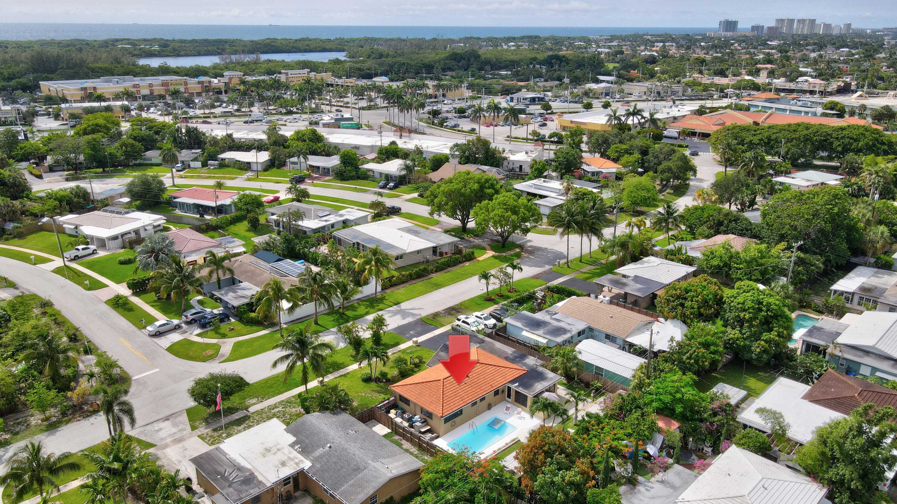 2171 Northeast 4th Way Boca Raton, FL 33431 - Photo 7 of 20 Aerial Southeast View