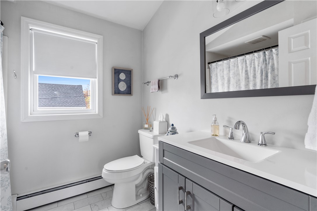 32 Rock Street Bristol, RI 02809 - Photo 15 of 20 Second floor full bath with tub and shower.