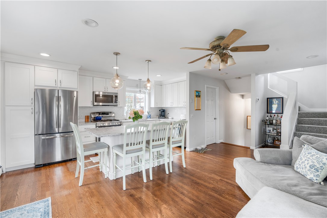 32 Rock Street Bristol, RI 02809 - Photo 5 of 20 Sundrenched first floor open layout.