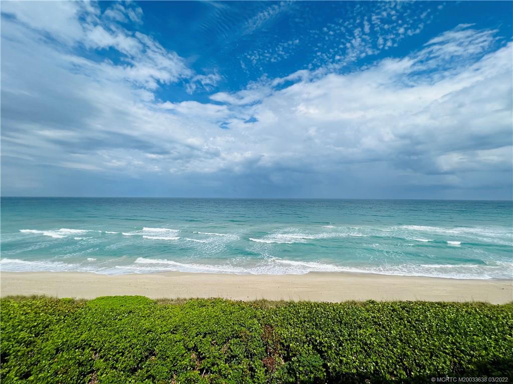 7430 South Ocean Drive, Unit 619B Jensen Beach, FL 34957 - Photo 23 of 57 a view of an ocean from a yard