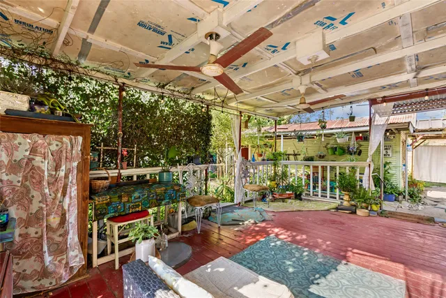 a view of yard with patio