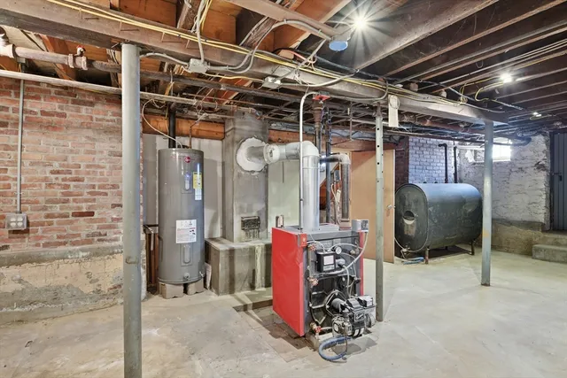 a view of storage and utility room