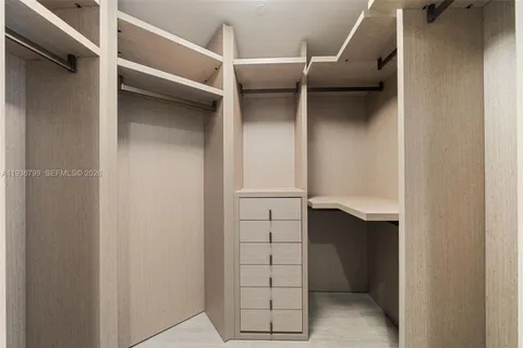 a view of walk in closet