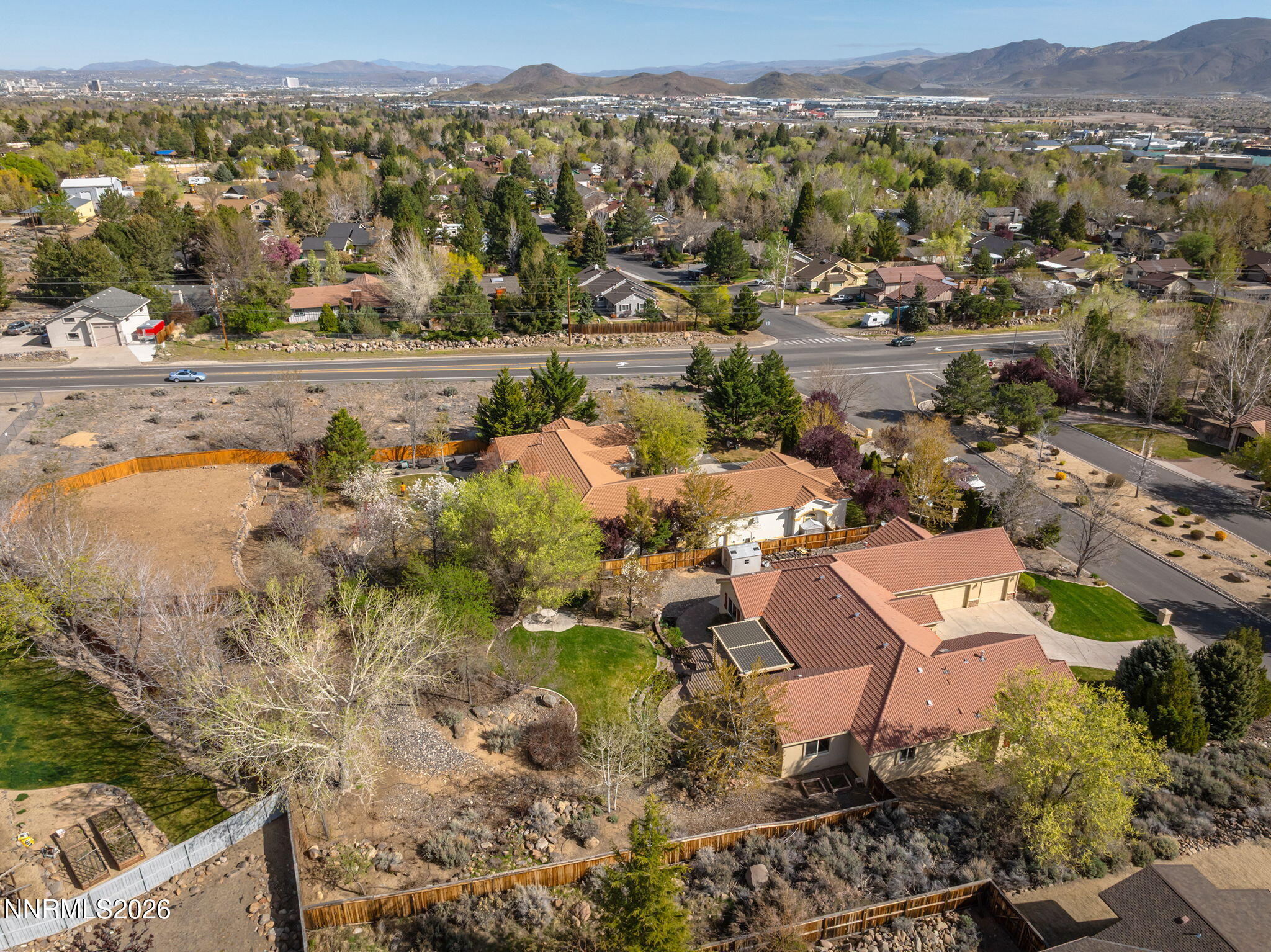 12635 Silver Wolf Road Reno, NV 89511 - Photo 44 of 48 an aerial view of residential houses with outdoor space