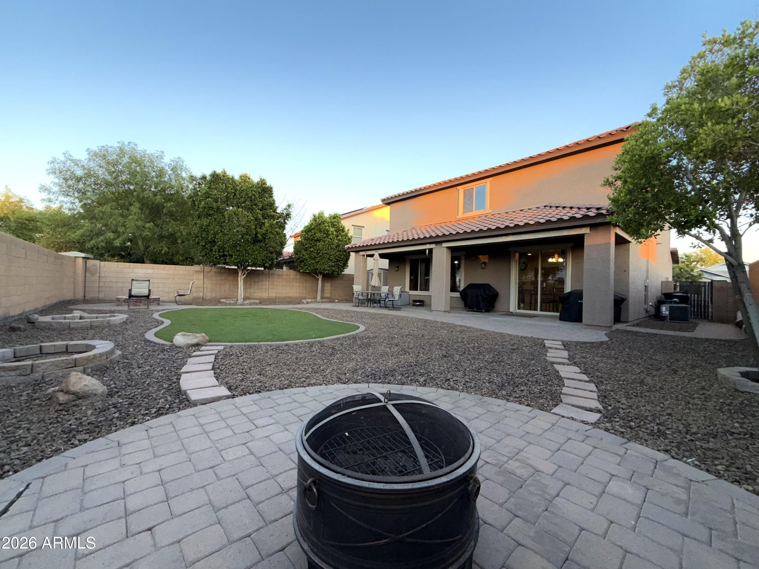 3230 East Rochelle Street Mesa, AZ 85213 - Photo 25 of 27 2nd fire pit
