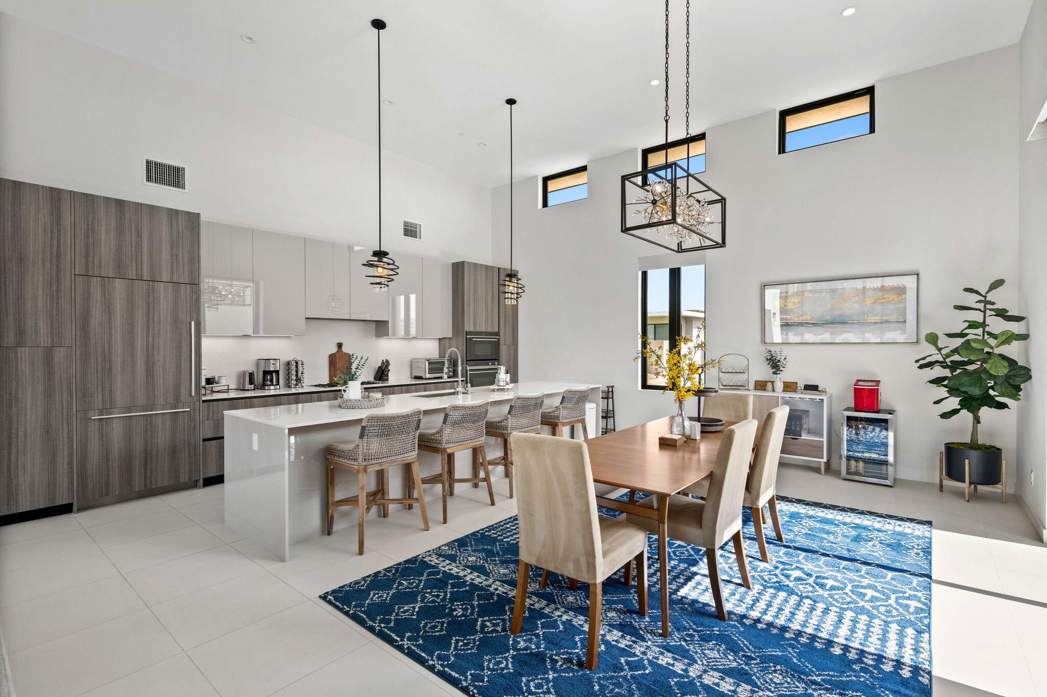 57627 Santo Thomas La Quinta, CA 92253 - Photo 7 of 37 a view of a dining room with furniture