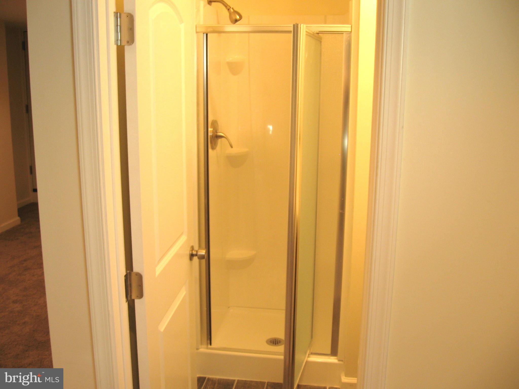 8245 Del Haven Road Baltimore, MD 21222 - Photo 19 of 29 a bathroom with a glass door