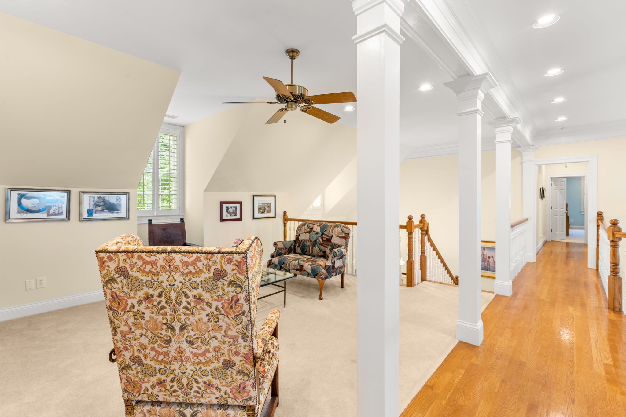 3210 Kinnard Springs Road Franklin, TN 37064 - Photo 32 of 64 a living room with furniture and a chandelier