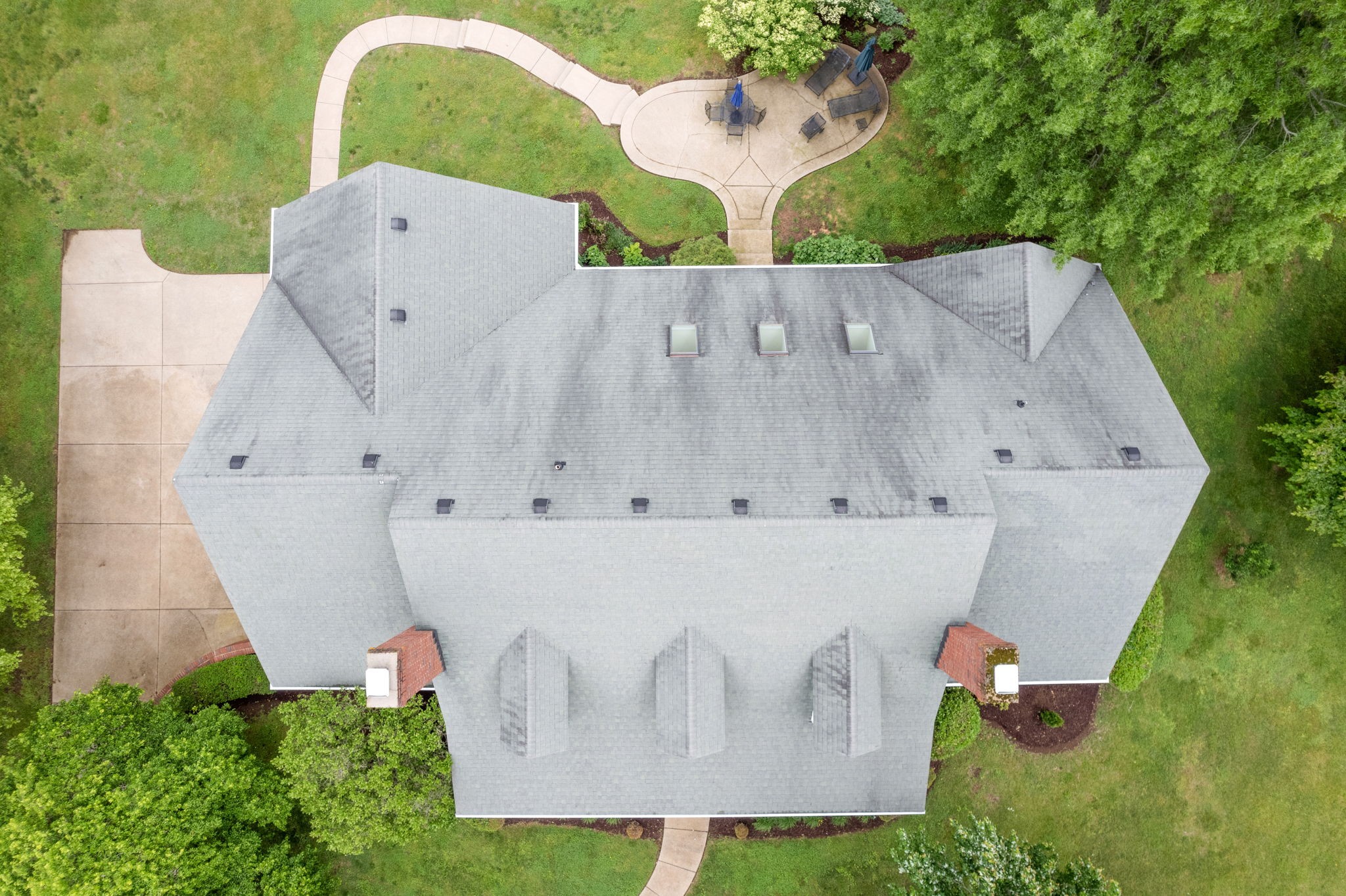 3210 Kinnard Springs Road Franklin, TN 37064 - Photo 59 of 64 an aerial view of a house with a yard