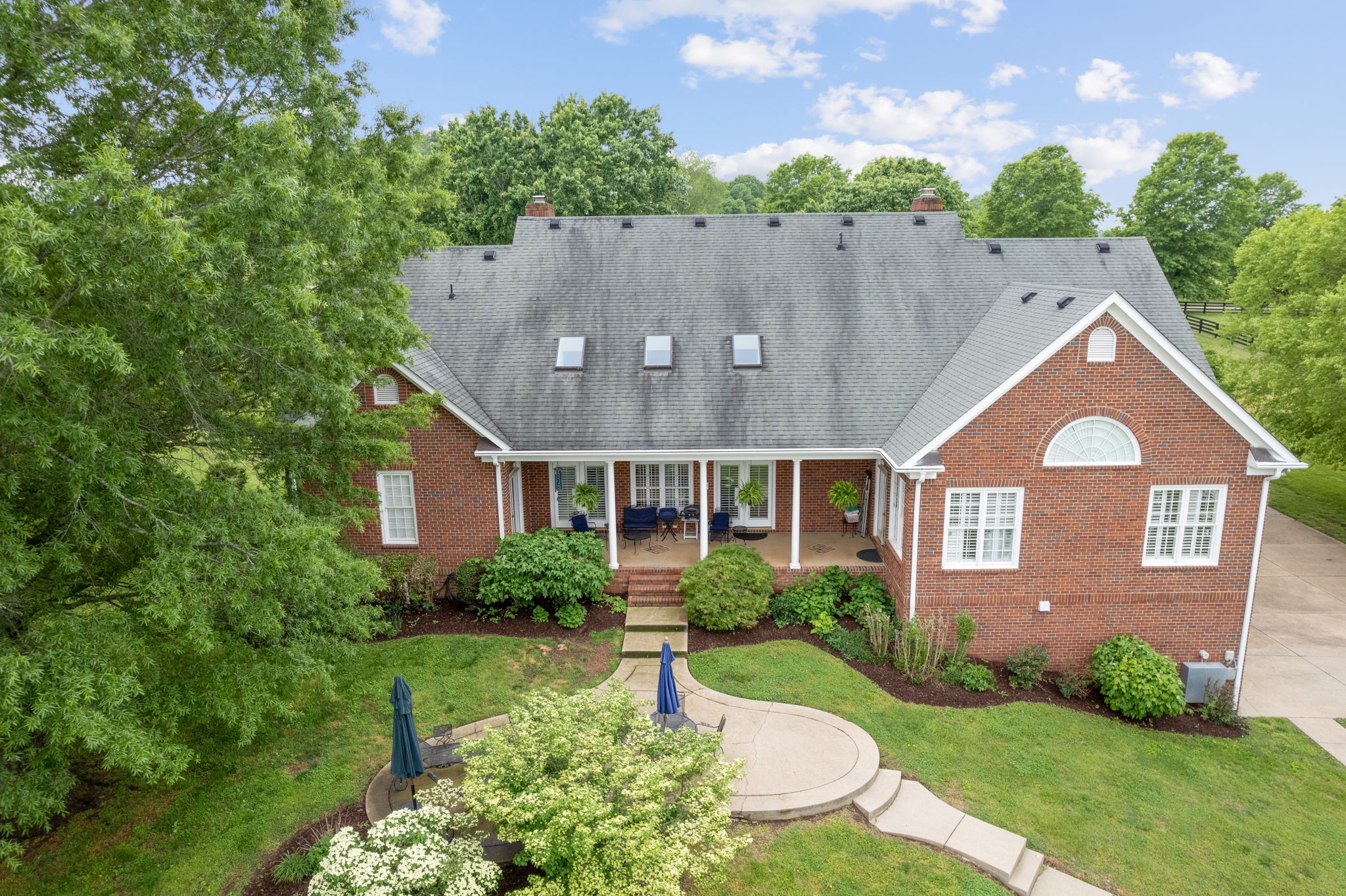 3210 Kinnard Springs Road Franklin, TN 37064 - Photo 60 of 64 a front view of a house with a yard