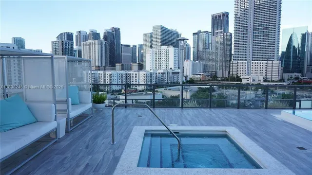 a view of a swimming pool