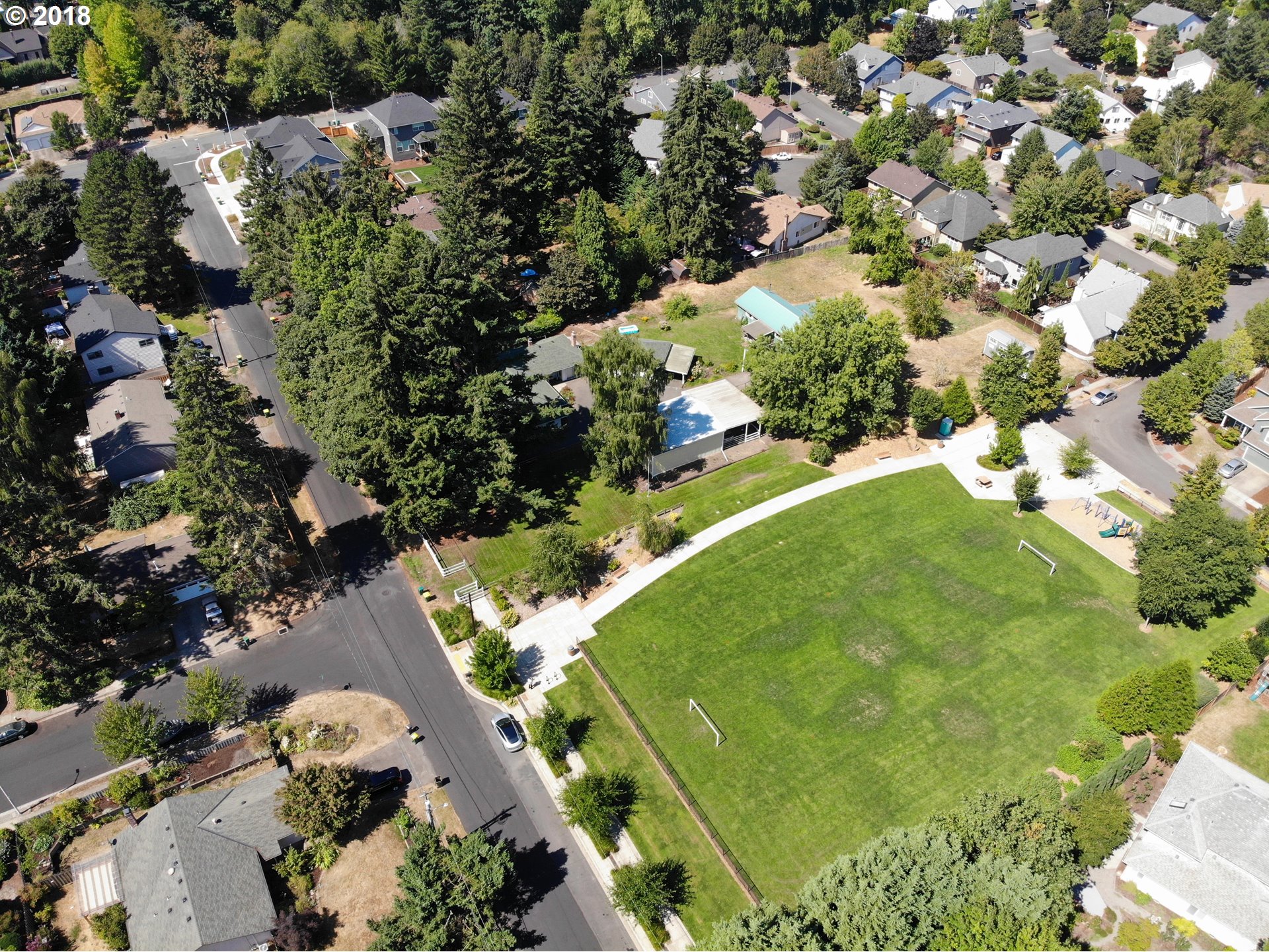 13275 Southwest Davies Road Beaverton, OR 97008 - Photo 11 of 22 an aerial view of a golf course with parking space