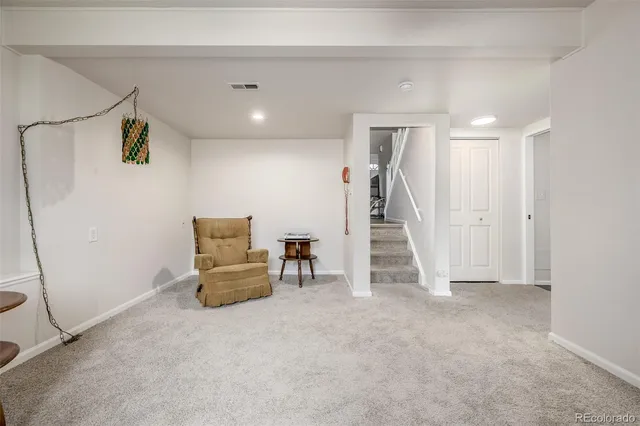 a view of entryway with stairs