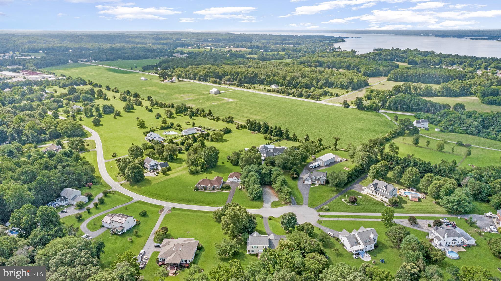 5965 Ketch Road Prince Frederick, MD 20678 - Photo 51 of 56 Aerial view of the property.