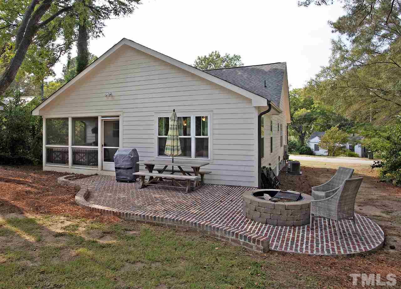 125 Plainview Avenue Raleigh, NC 27604 - Photo 23 of 27 a view of backyard with outdoor seating