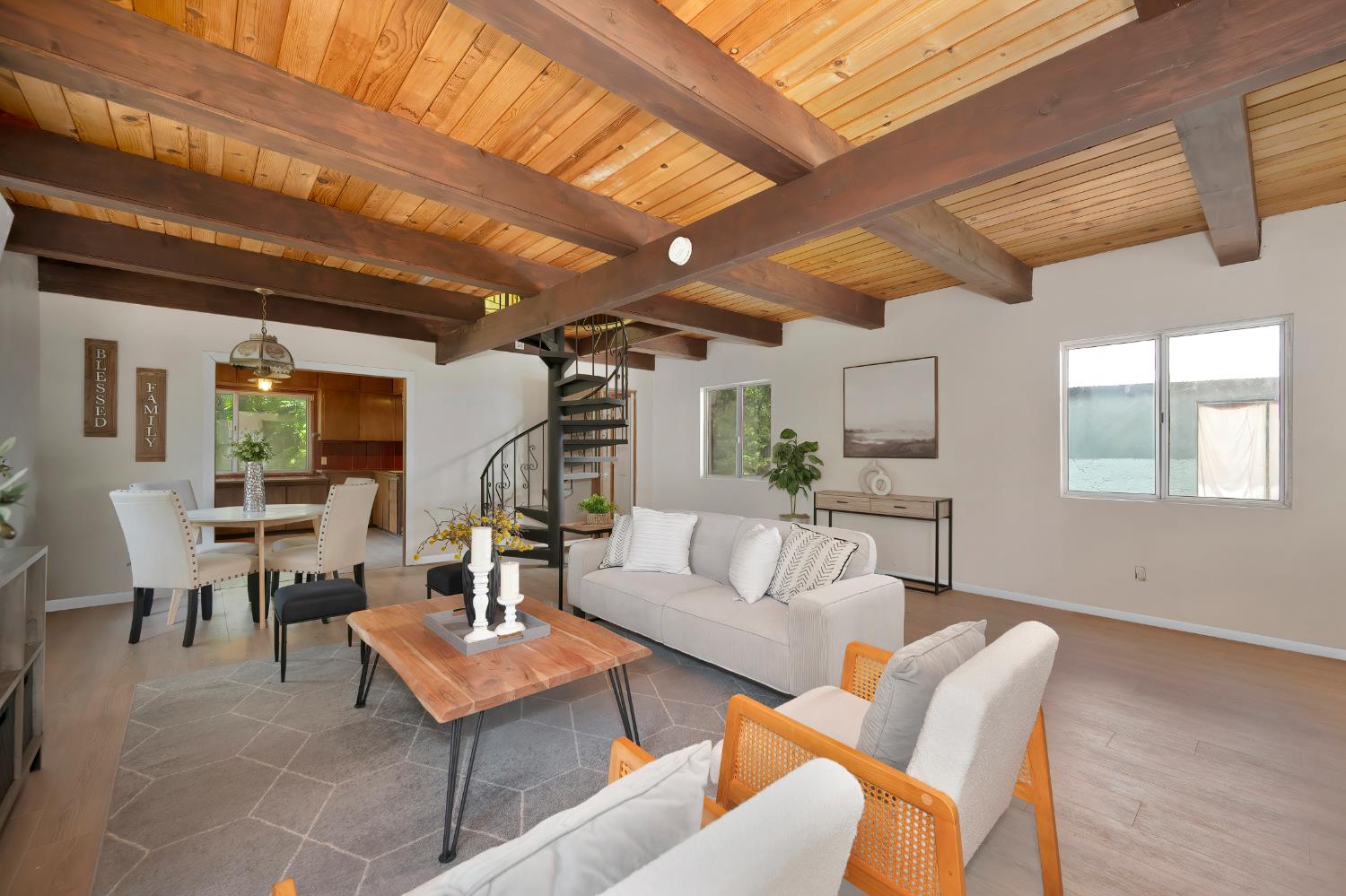 31055 Gold Run Road Gold Run, CA 95717 - Photo 11 of 35 a living room with furniture and wooden floor