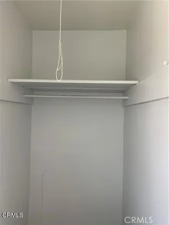 a close view of closet