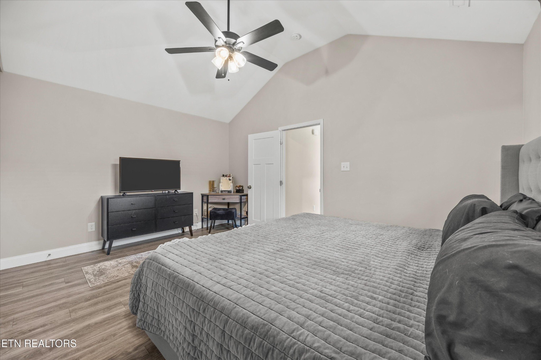 207 Daniel Morris Point Clinton, TN 37716 - Photo 15 of 42 a bedroom with a bed and a television