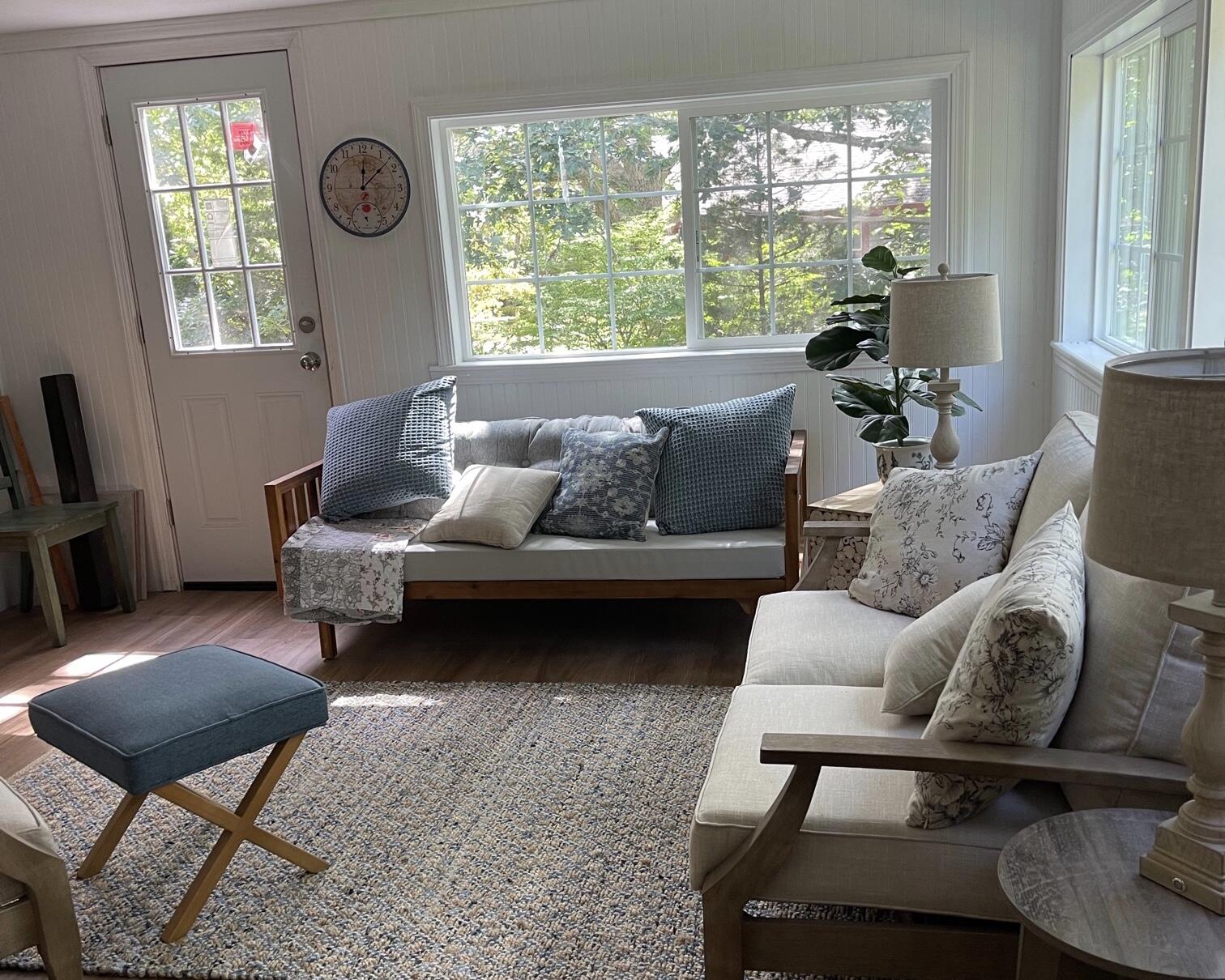 25 Walker Road Eastham, MA 02642 - Photo 10 of 17 a living room with furniture and a window