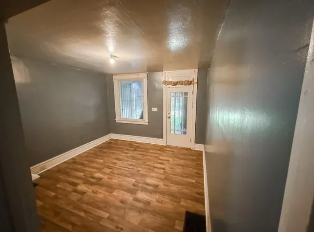 a view of empty room