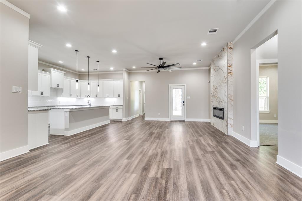 4113 Metropolitan Avenue Dallas, TX 75210 - Photo 5 of 30 a view of kitchen with wooden floor