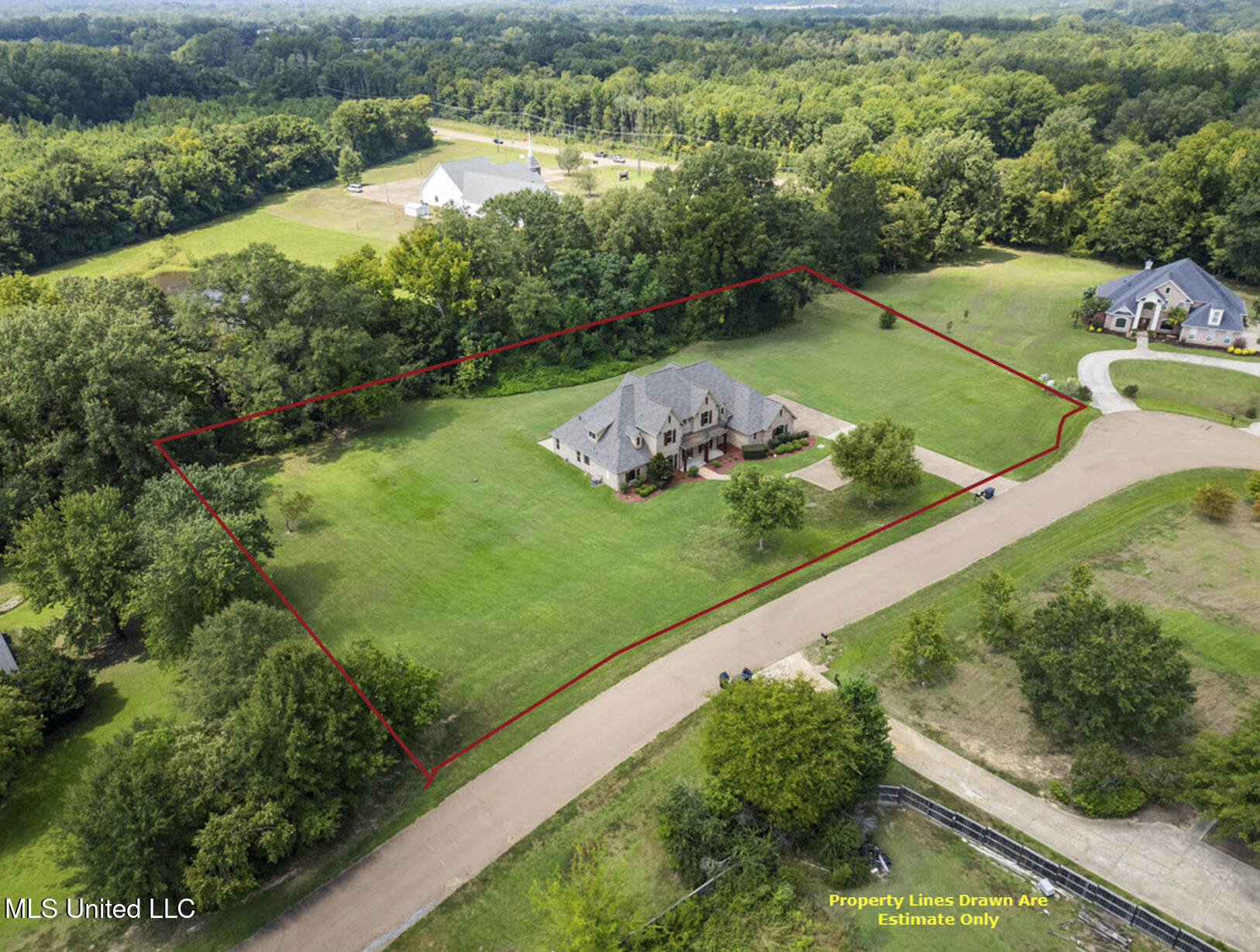 209 Sunset Circle Madison, MS 39110 - Photo 56 of 63 209 Sunset Property Lines-1