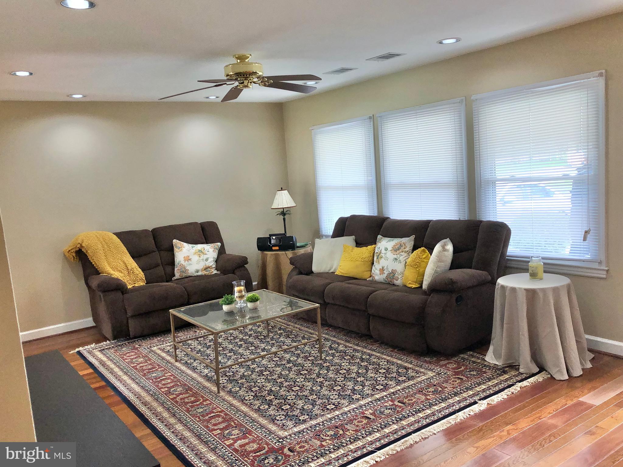 1014 South Ironwood Road Sterling, VA 20164 - Photo 10 of 32 Living room, ceiling fan, recessed lights