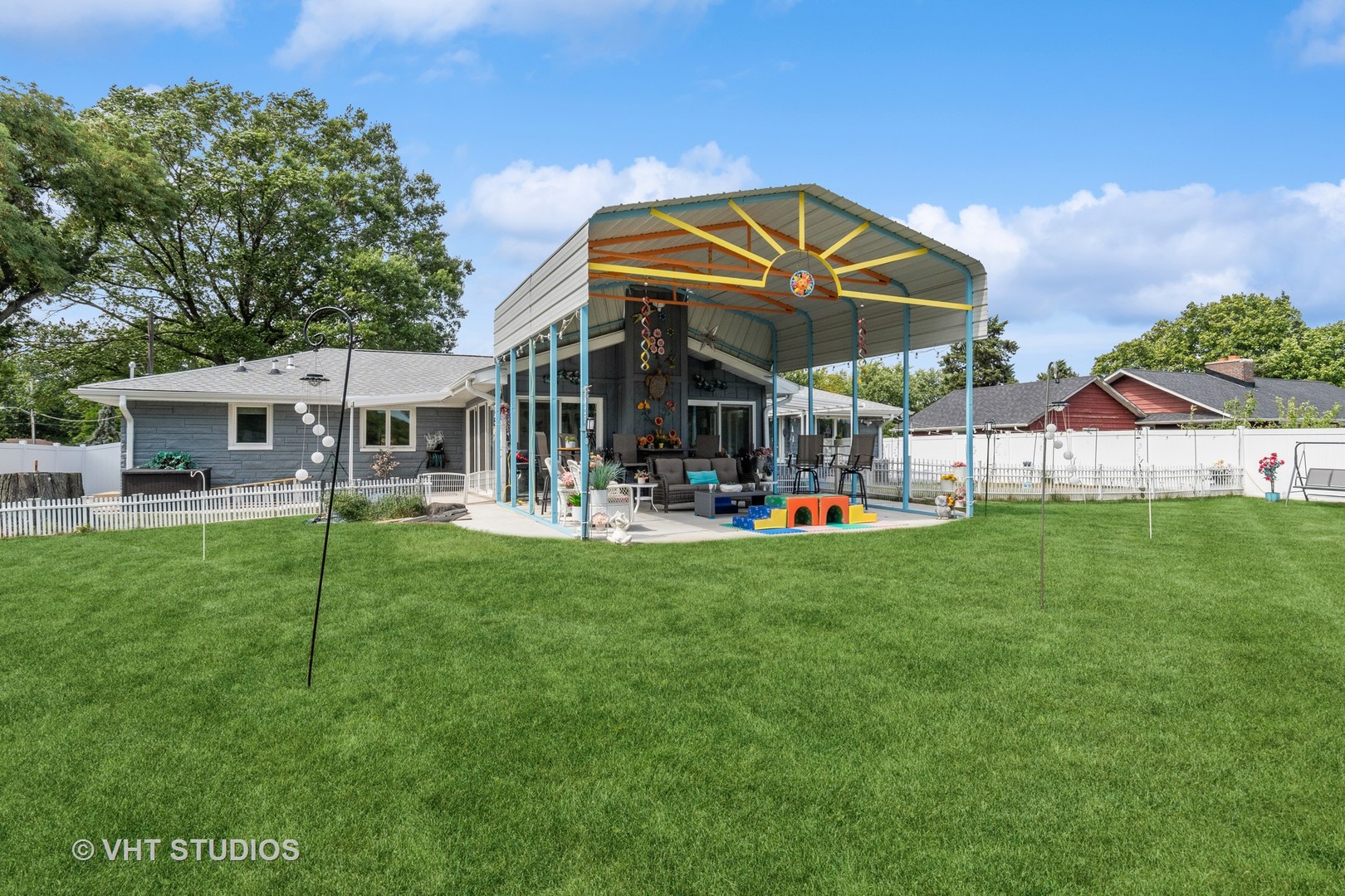 14107 Naperville Road Plainfield, IL 60544 - Photo 34 of 49 a view of outdoor space yard and porch