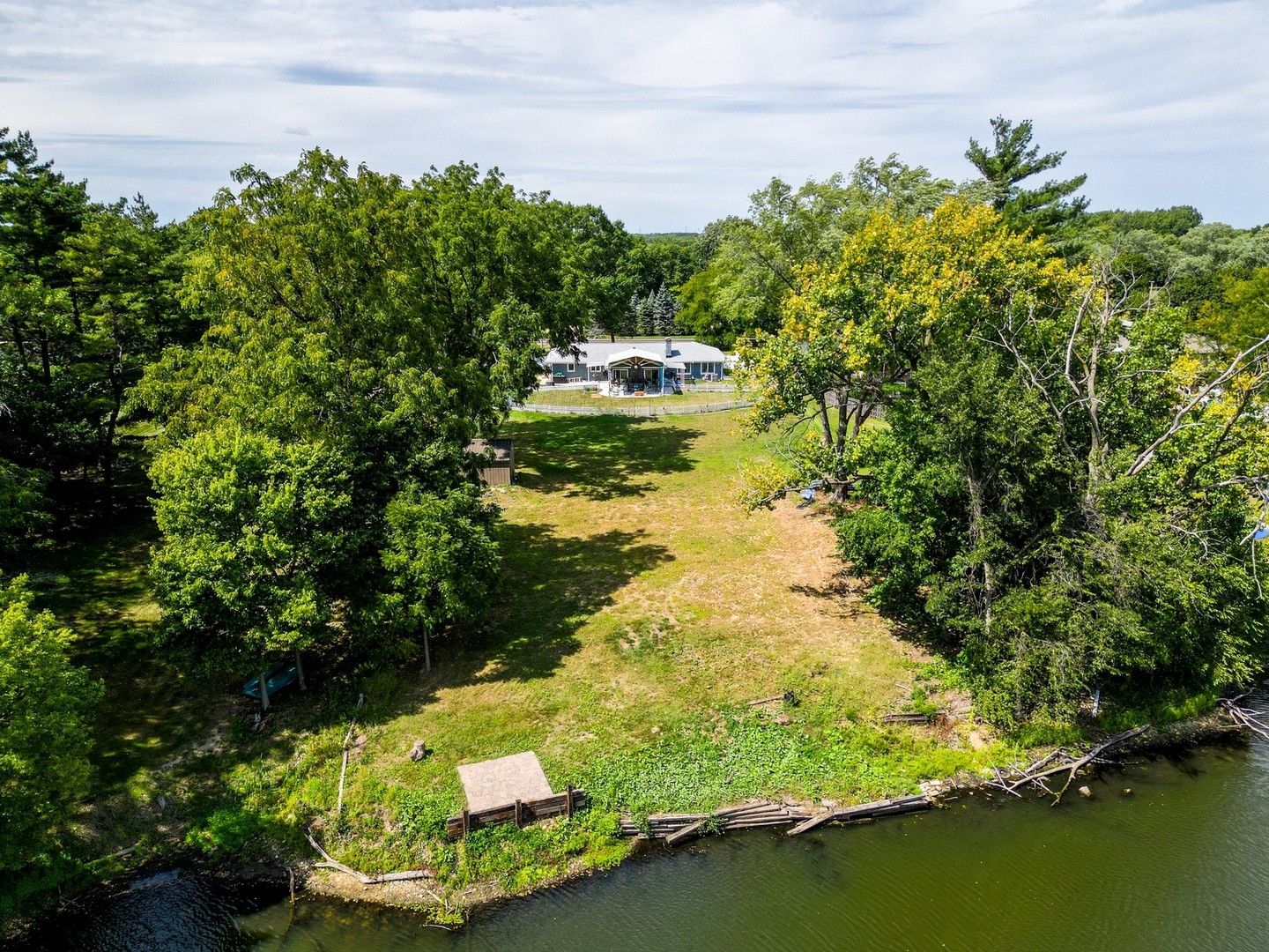 14107 Naperville Road Plainfield, IL 60544 - Photo 43 of 49 a view of a lake with houses