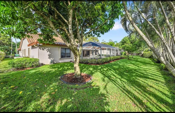 a house that has a tree in it