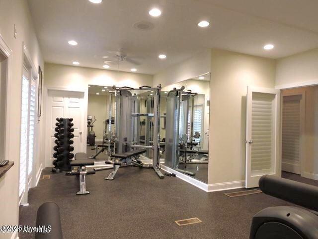 1701 Salter Path Road, Unit 101J Indian Beach, NC 28512 - Photo 30 of 33 toc fitness rm view 1