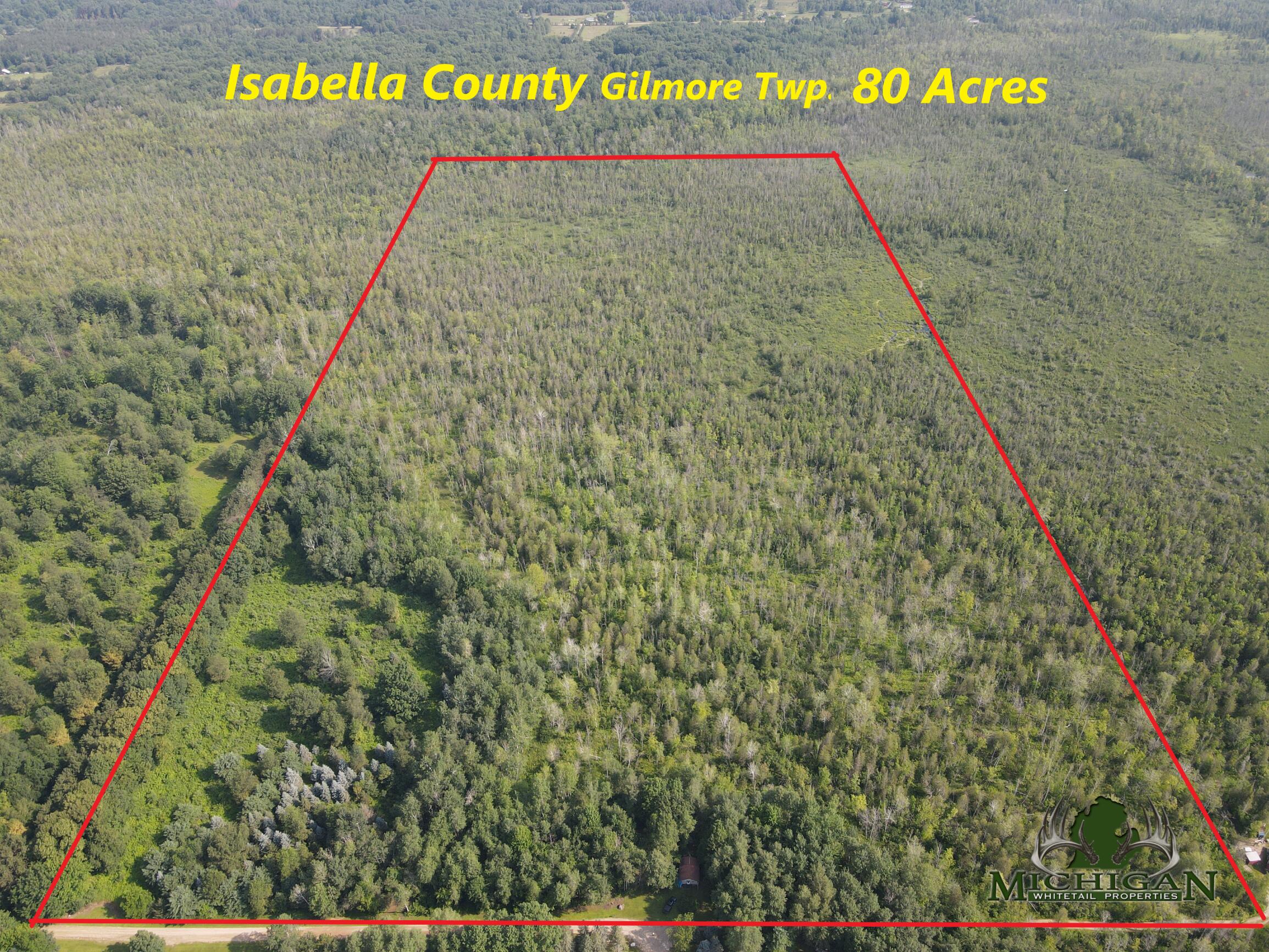 3378 West Beck Road Farwell, MI 48622 - Photo 1 of 25 Beck Rd 80 acres