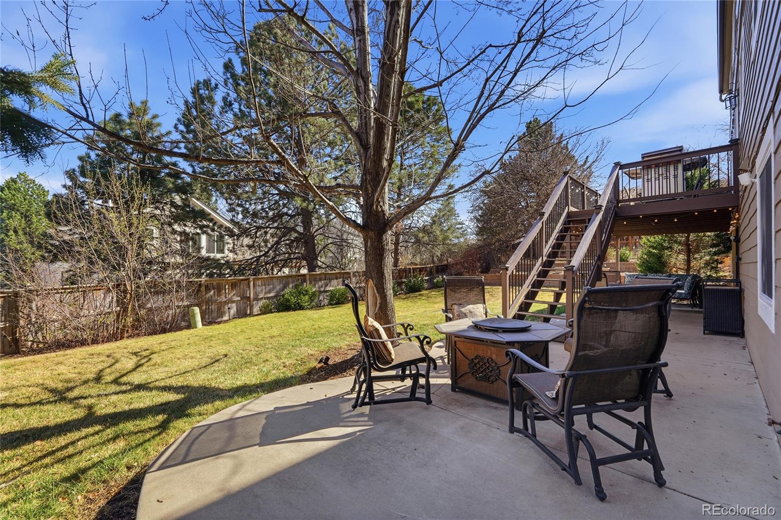 9264 Madras Court Highlands Ranch, CO 80130 - Photo 36 of 50 a view of outdoor space with seating