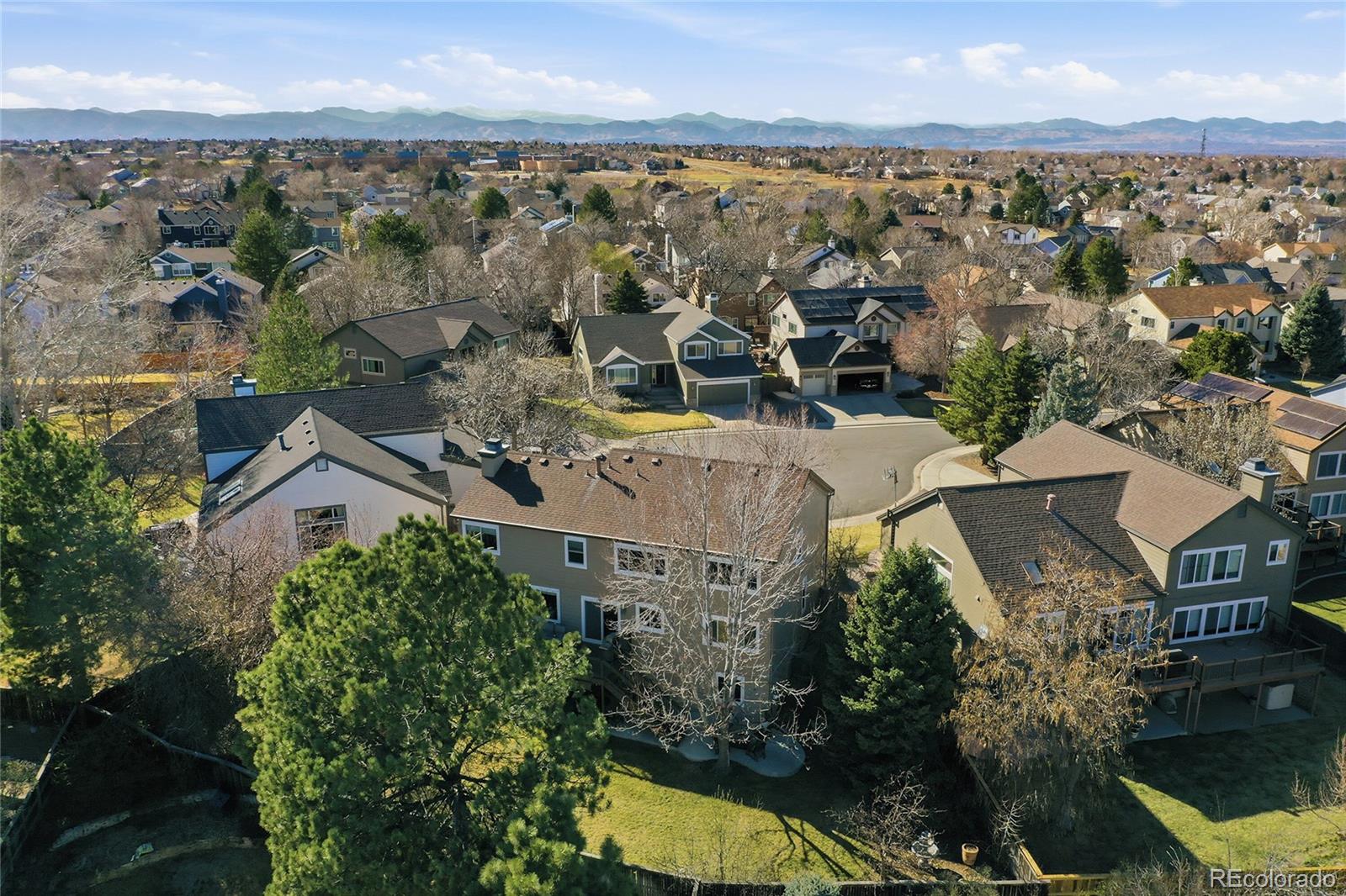 9264 Madras Court Highlands Ranch, CO 80130 - Photo 41 of 50 an aerial view of multiple house