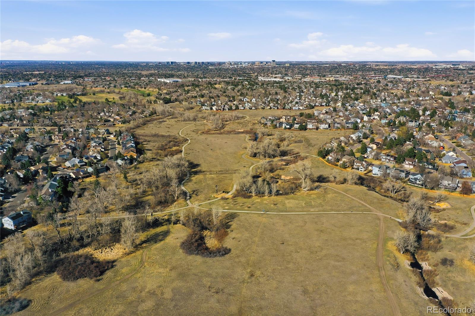 9264 Madras Court Highlands Ranch, CO 80130 - Photo 45 of 50 an aerial view of residential houses with outdoor space