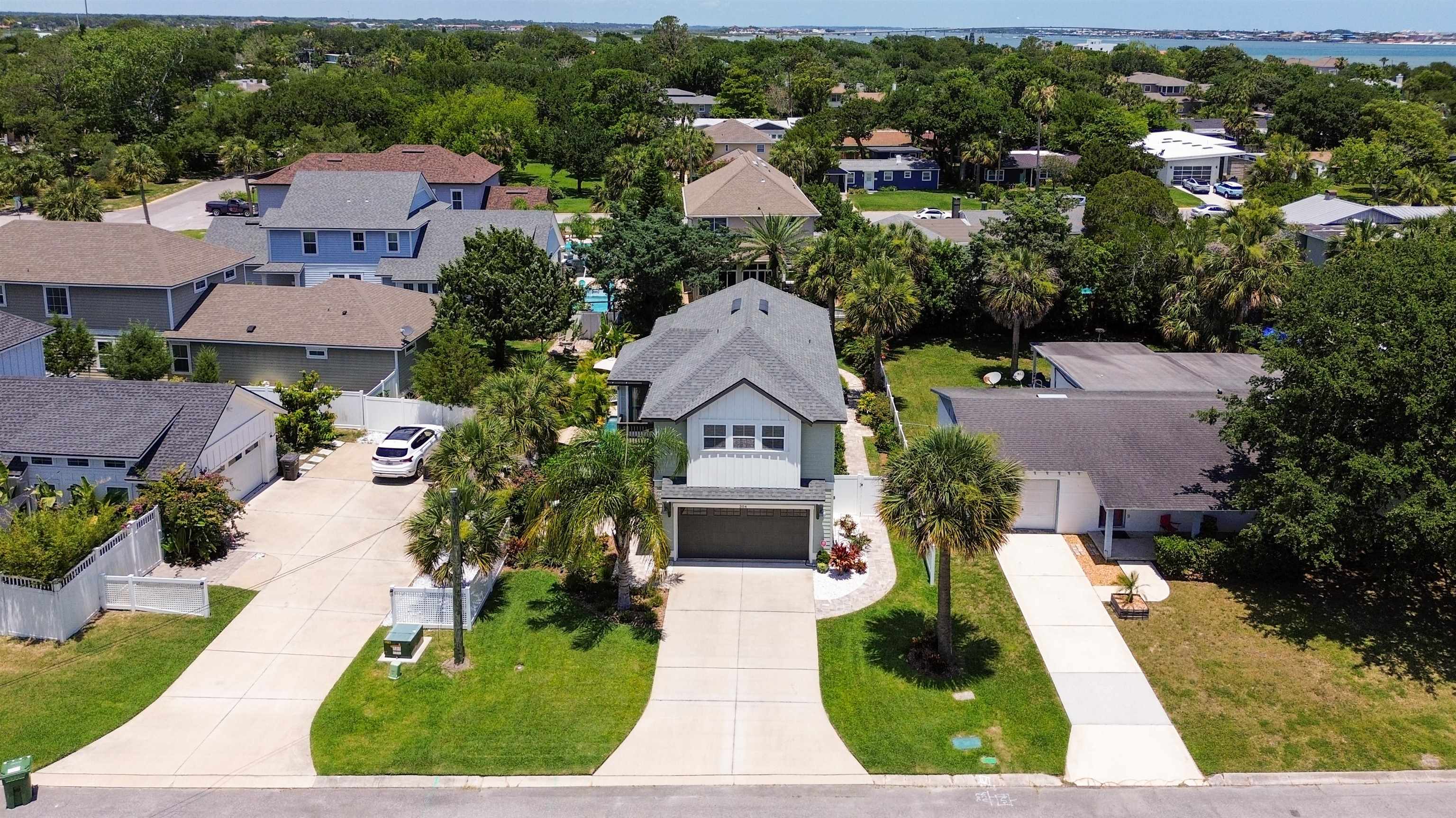 304 Ribault Street St. Augustine, FL 32080 - Photo 64 of 69 an aerial view of a house