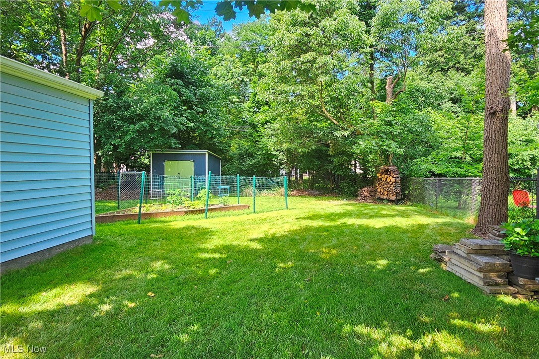 2512 Princeton Road Cleveland, OH 44118 - Photo 22 of 28 Partiially fenced deep yard with shed