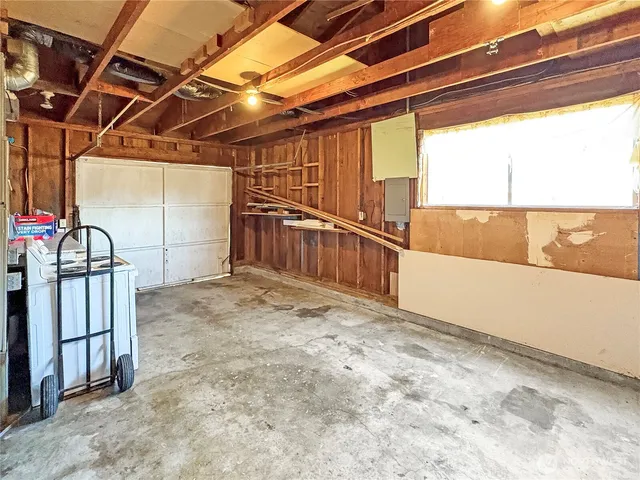 a view of storage and utility room