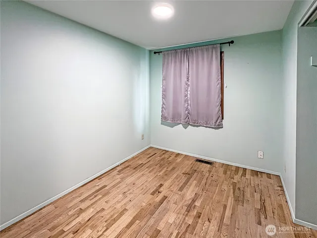 wooden floor in a room