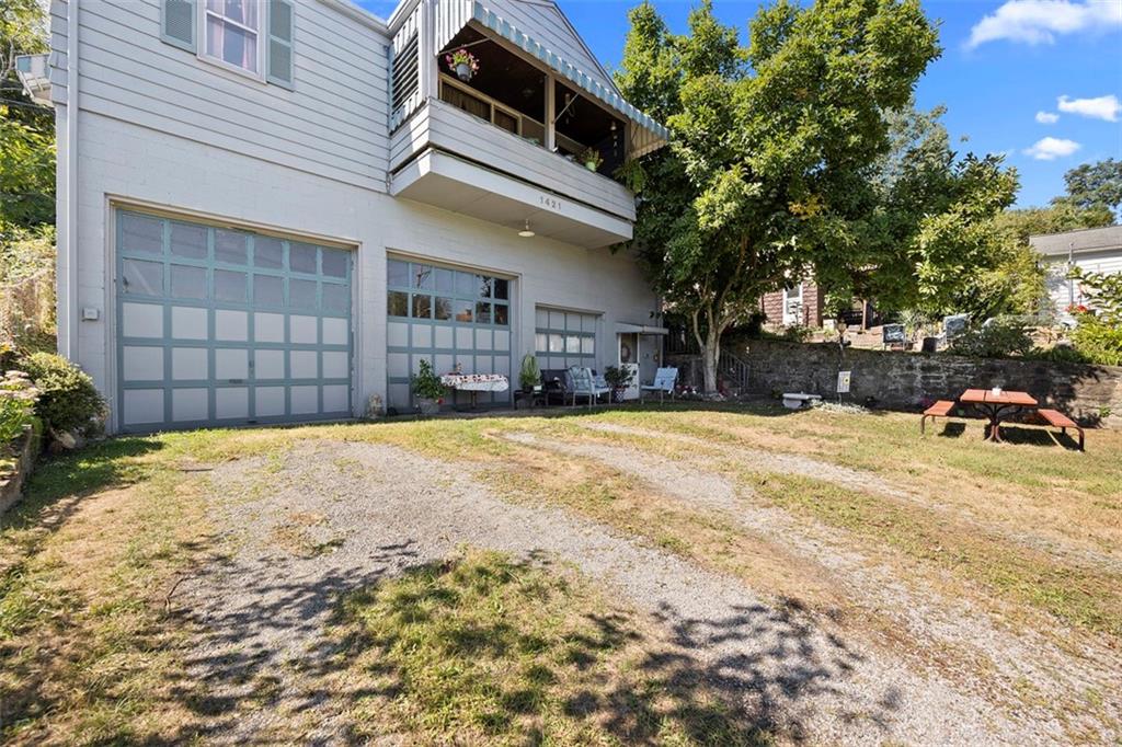 1421 Fleming Avenue McKees Rocks, PA 15136 - Photo 25 of 36 a view of the back yard of the house