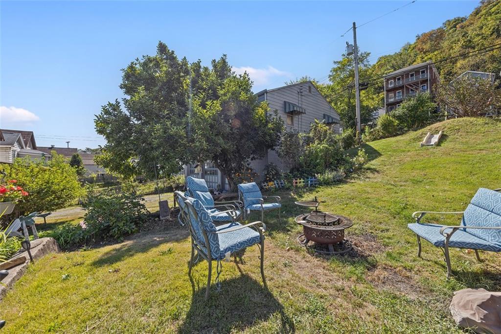 1421 Fleming Avenue McKees Rocks, PA 15136 - Photo 30 of 36 a view of a chairs and table in the patio