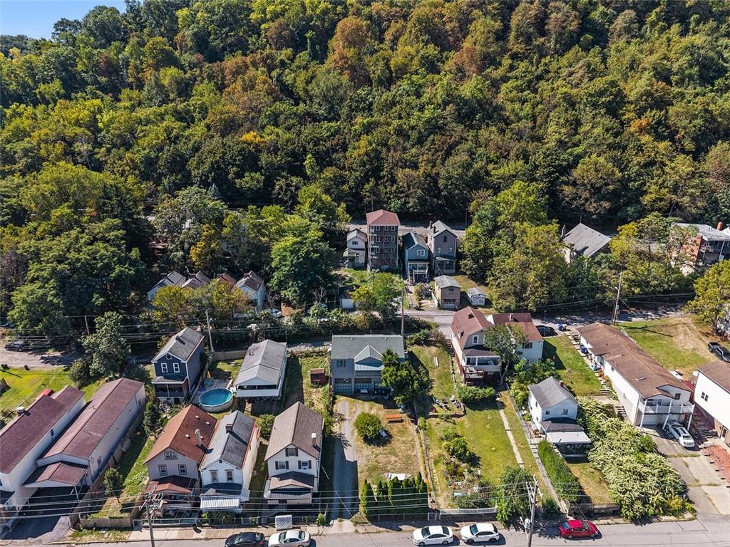 1421 Fleming Avenue McKees Rocks, PA 15136 - Photo 36 of 36 an aerial view of residential houses with outdoor space