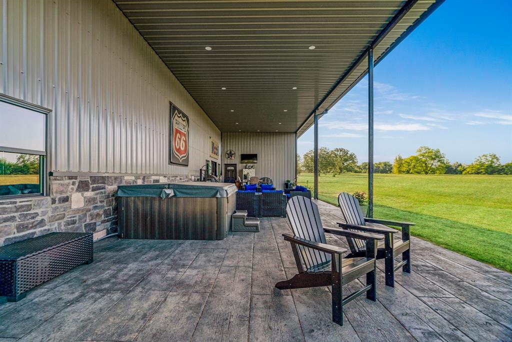 962 County Road Pattonville, TX 75468 - Photo 32 of 37 a outdoor space with chairs